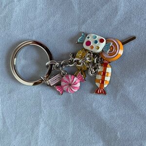 COACH Candy Sweets Key Ring/Fob New